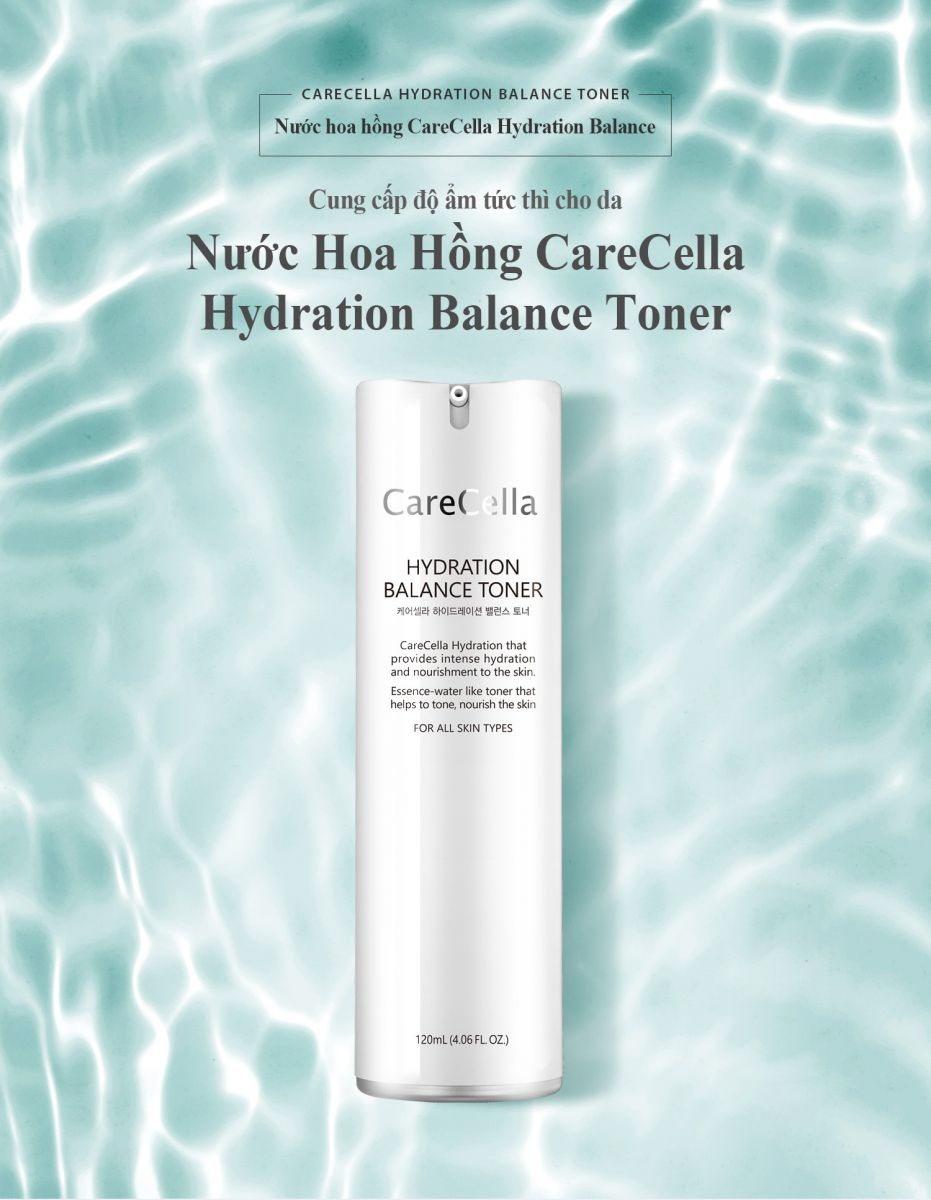 nước Hoa Hồng CareCella Hydration Balance Toner